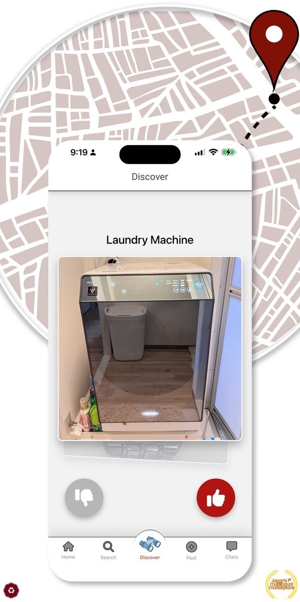 Dozo Discover feed — swipe to find nearby deals